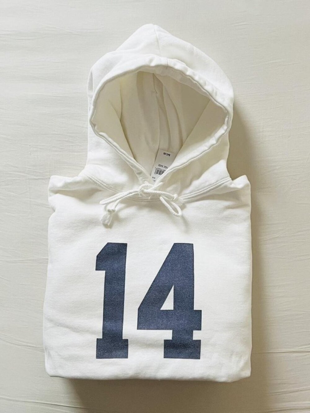 BNWT Brandy Melville-John Galt White Navy 14 Hoodie